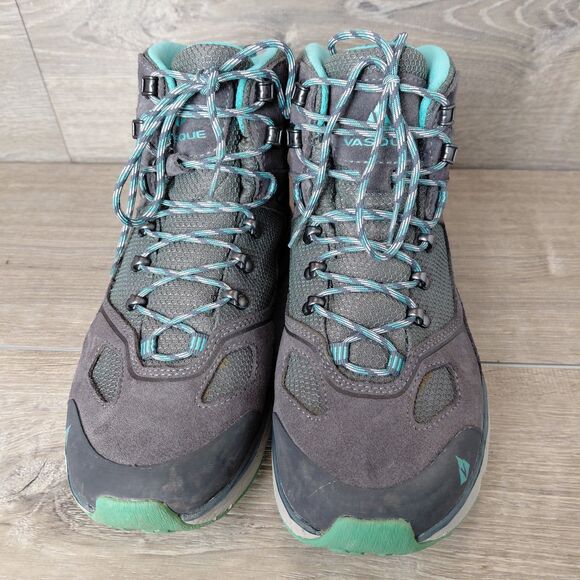 Vasque Boots Womens Size 7.5 Gray Mesa Trek Mid Ultradry Outdoor Hiking 7449 - Picture 3 of 11